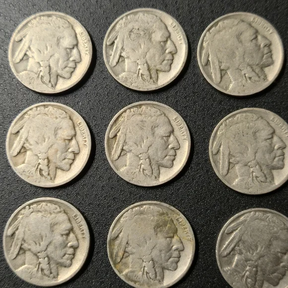 🦬 20 Vintage Buffalo Nickels - Picture 2 of 6